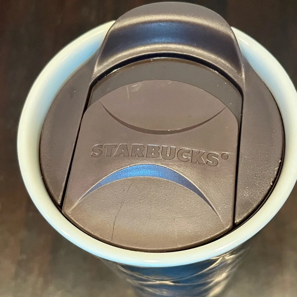 Starbucks‎ Bronze Mermaid Scales Anniversary Cermamic Mug Tumbler